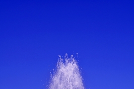 fountain in the sky